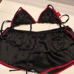 Shanghai tang sleep shorts and top, silk